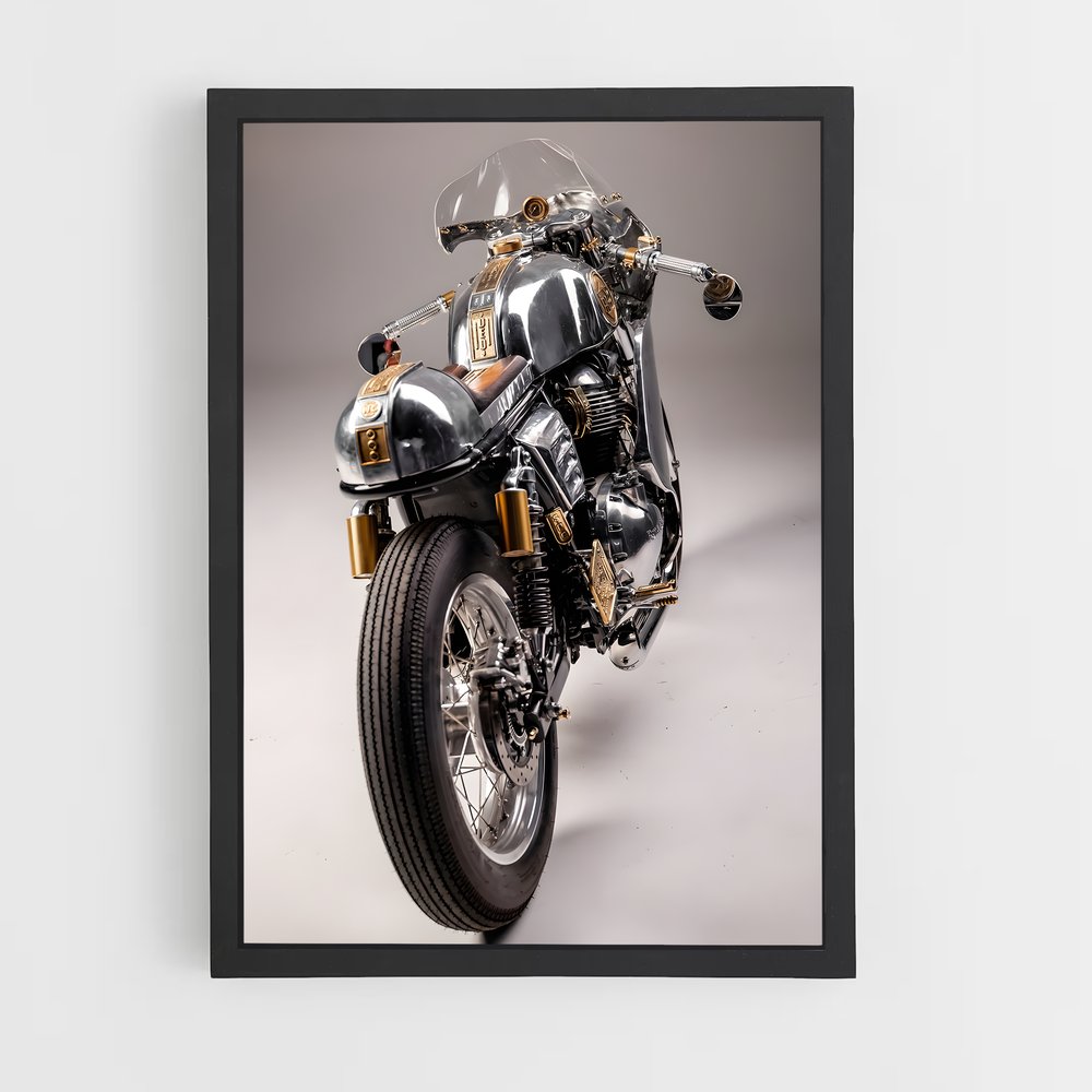 Poster de la GT Continental chic – affiche Royal Enfield (vue 2)